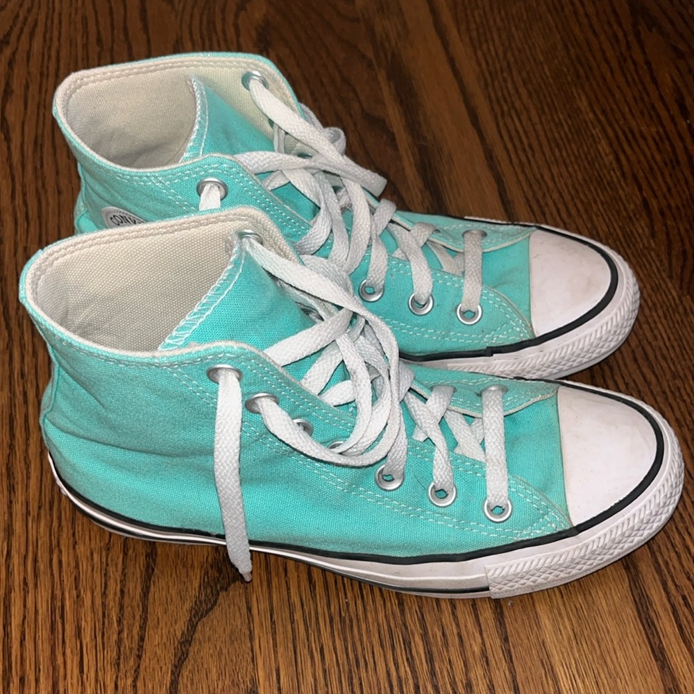 Womens Teal Converse